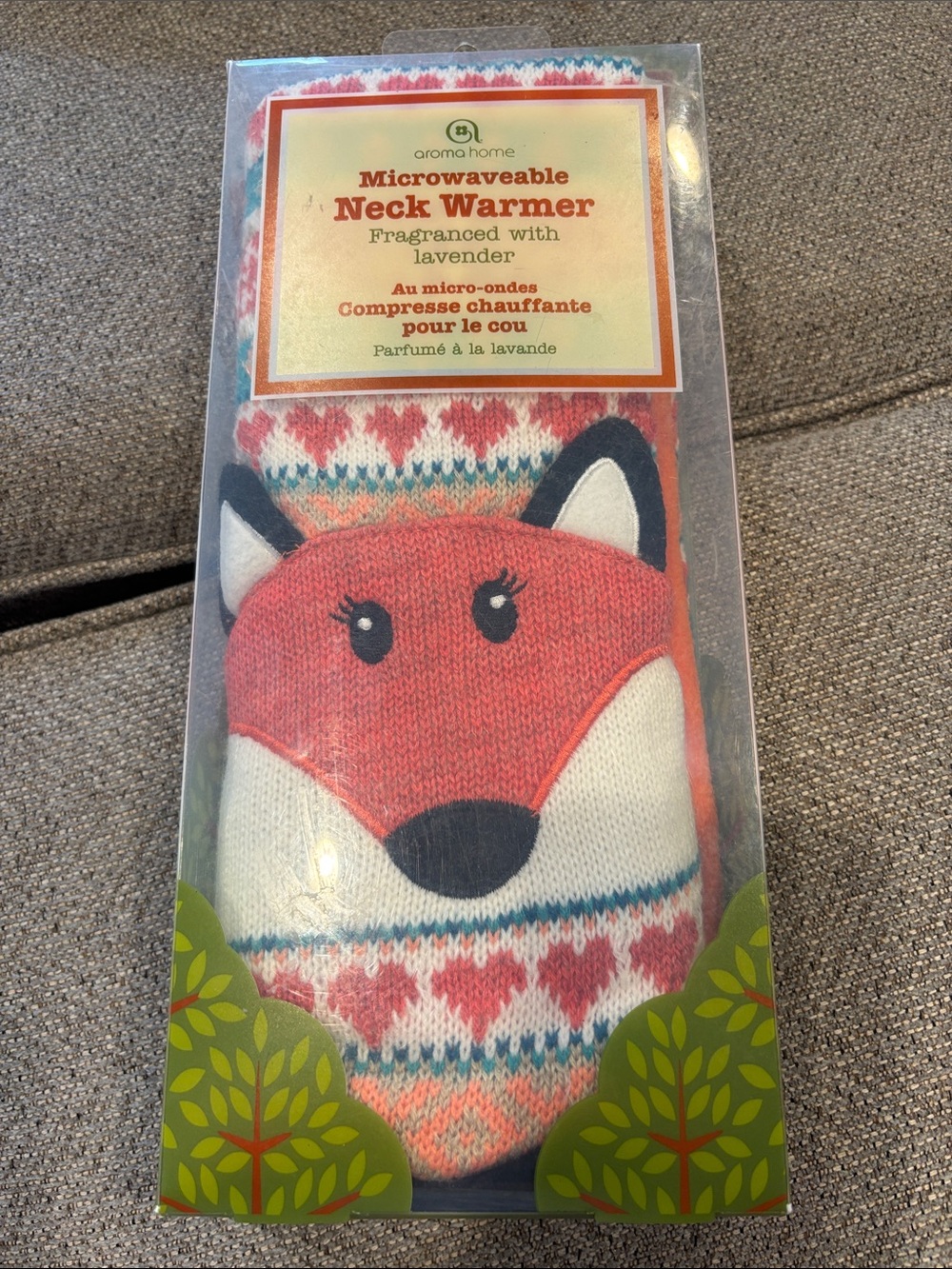 Microwaveable neck warmer